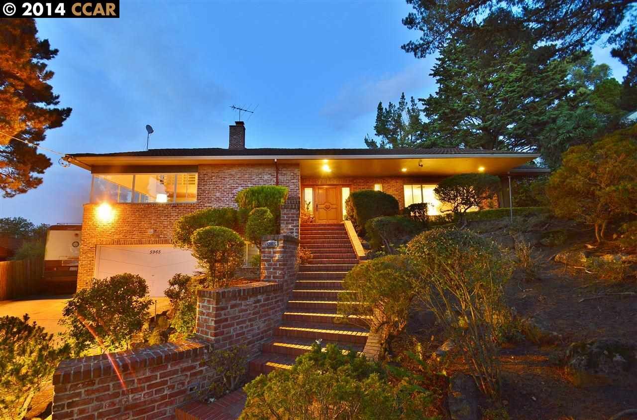 Property Photo:  5965 Chelton Drive  CA 94611 