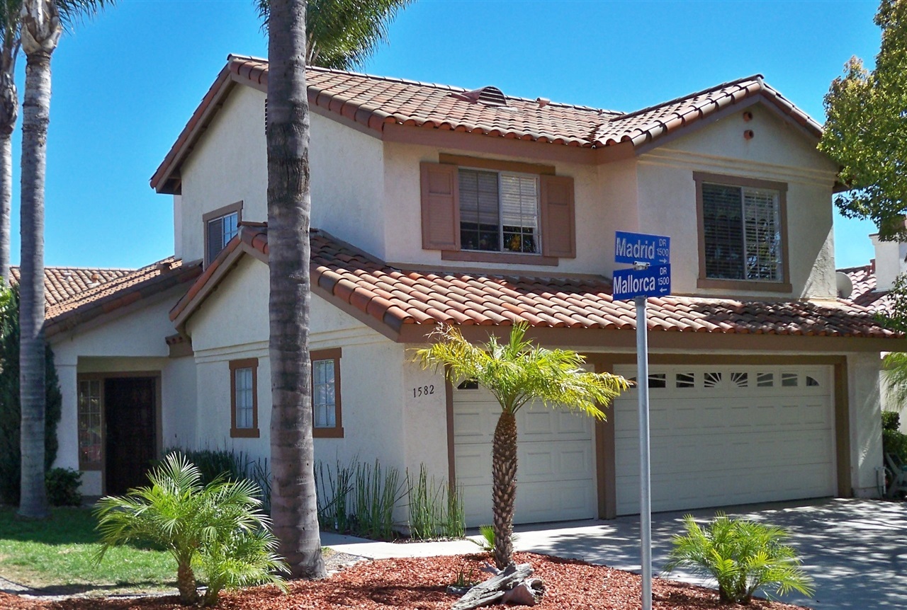 Property Photo: 1582 Madrid Drive CA 92081