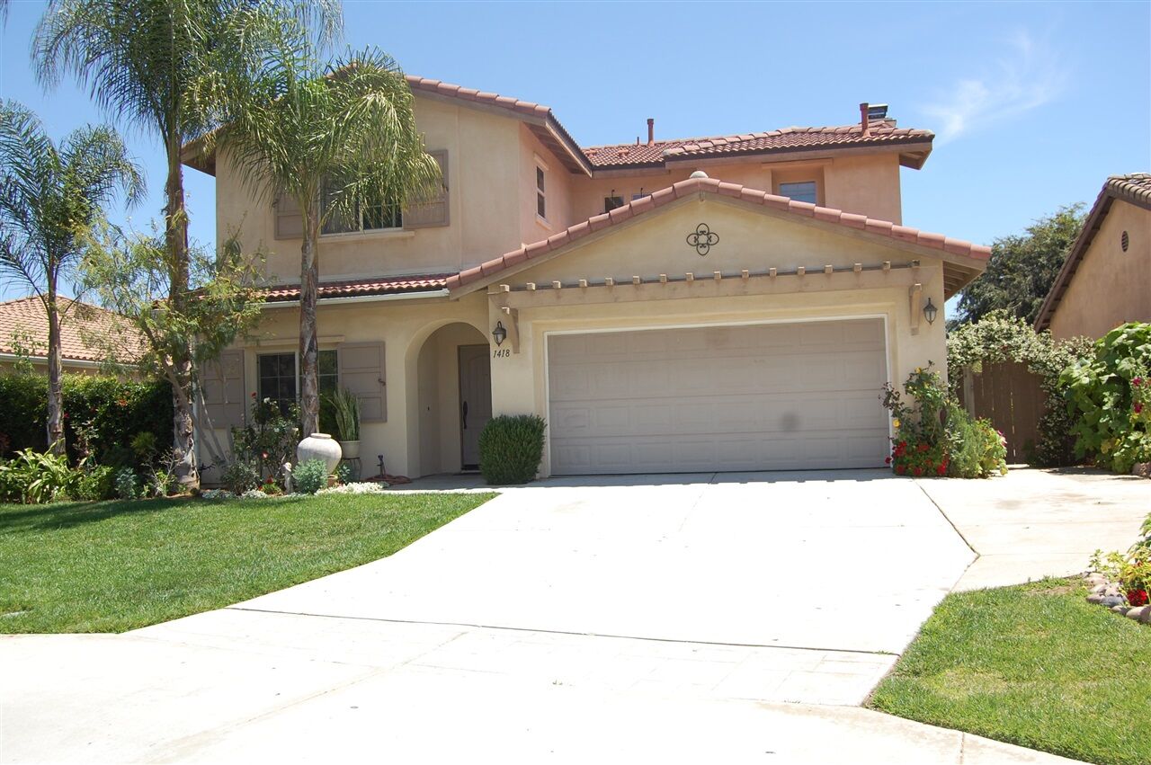 Property Photo: 1418 Ferrara Ct. CA 92025