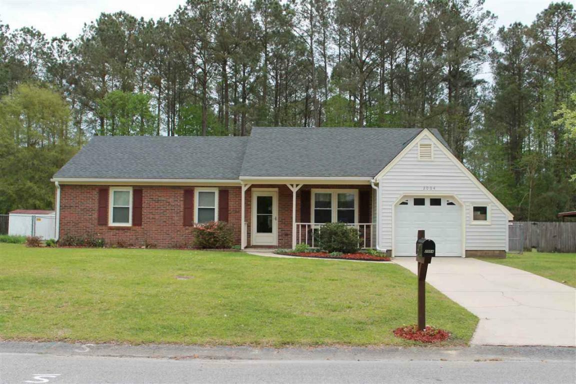 Property Photo:  2004 Hunters Ridge Drive  NC 28544 