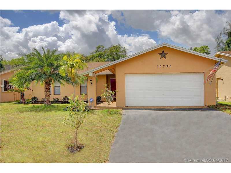 Property Photo:  10730 NW 20th Ct  FL 33322 