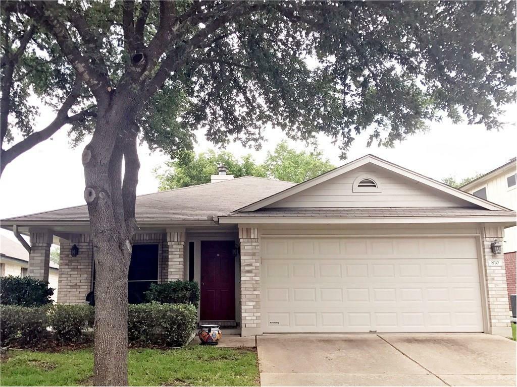 Property Photo: 810 House Creek Drive TX 78641