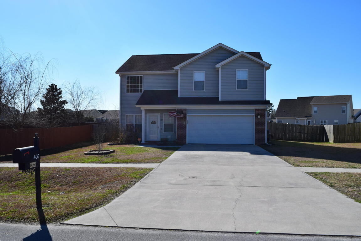 Property Photo:  407 Little Creek Court  NC 28546 