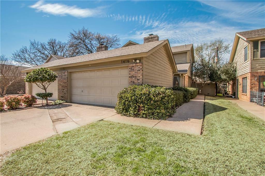 Property Photo:  1416 Palmnold Circle E  TX 76120 