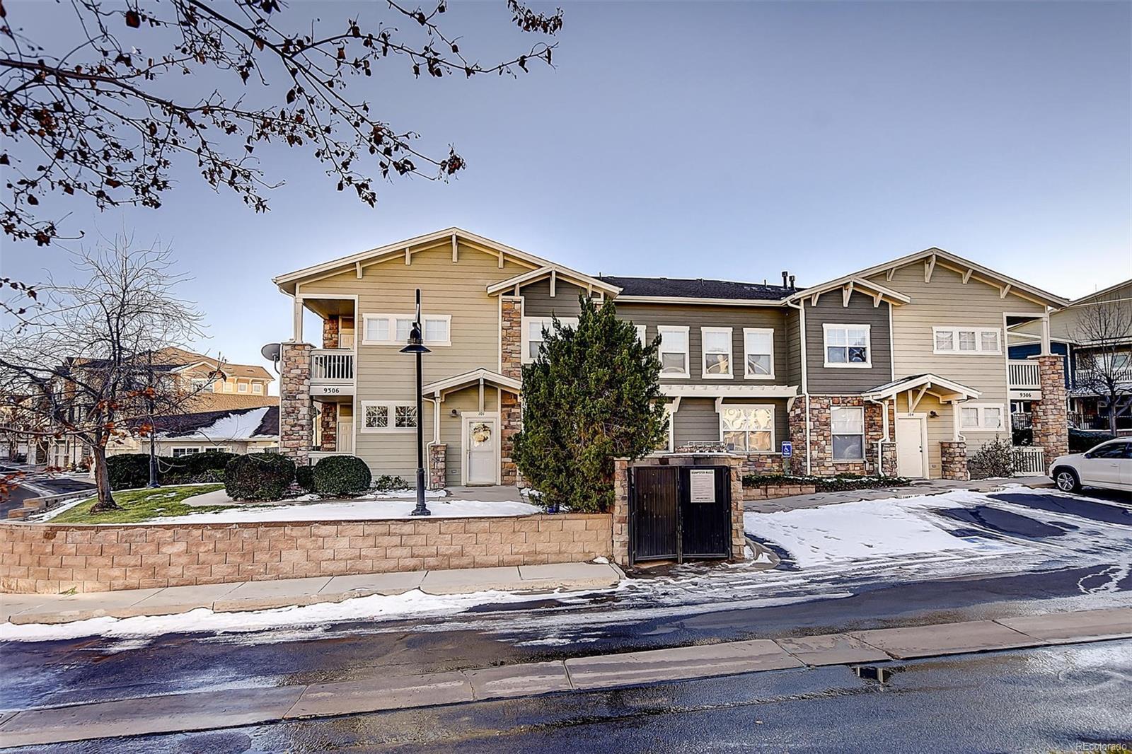 Property Photo: 9306 Amison Circle Unit 101 CO 80134