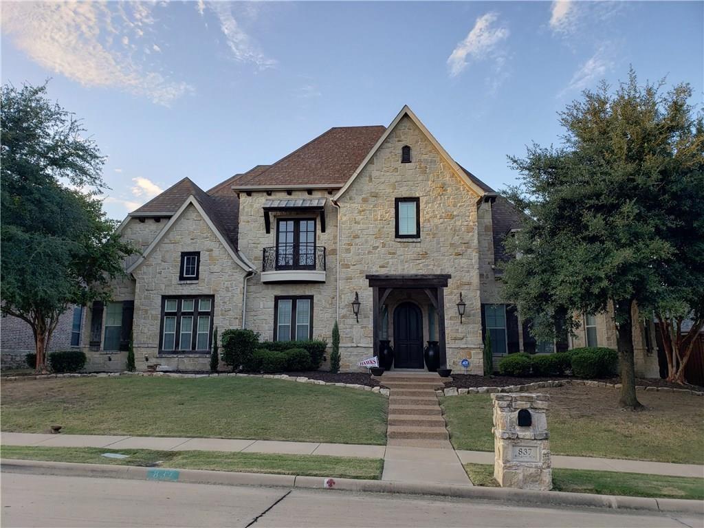 Property Photo: 837 Elgin Court TX 75032