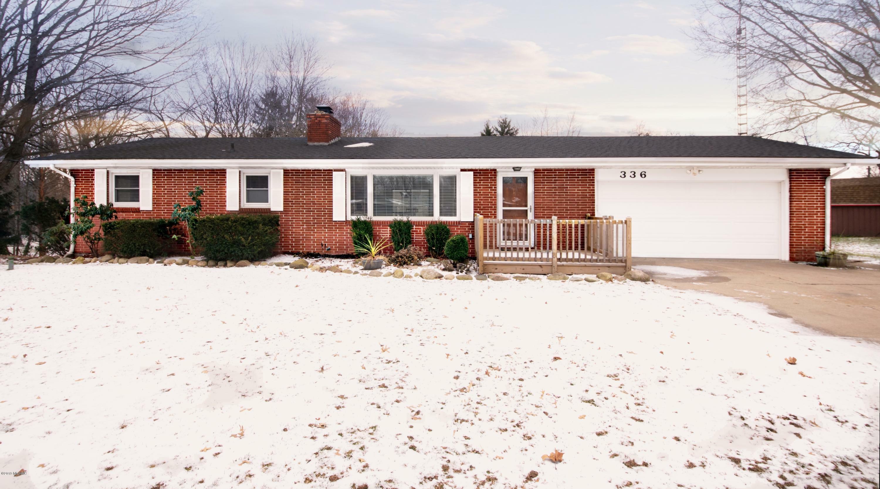 Property Photo:  336 Rainbow Drive  MI 49085 