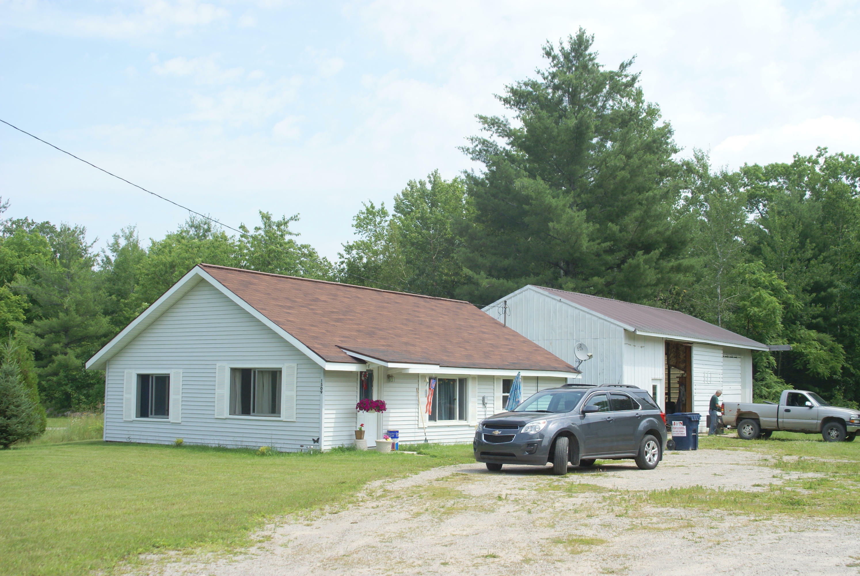 Property Photo:  1509 S Straits Highway  MI 49749 