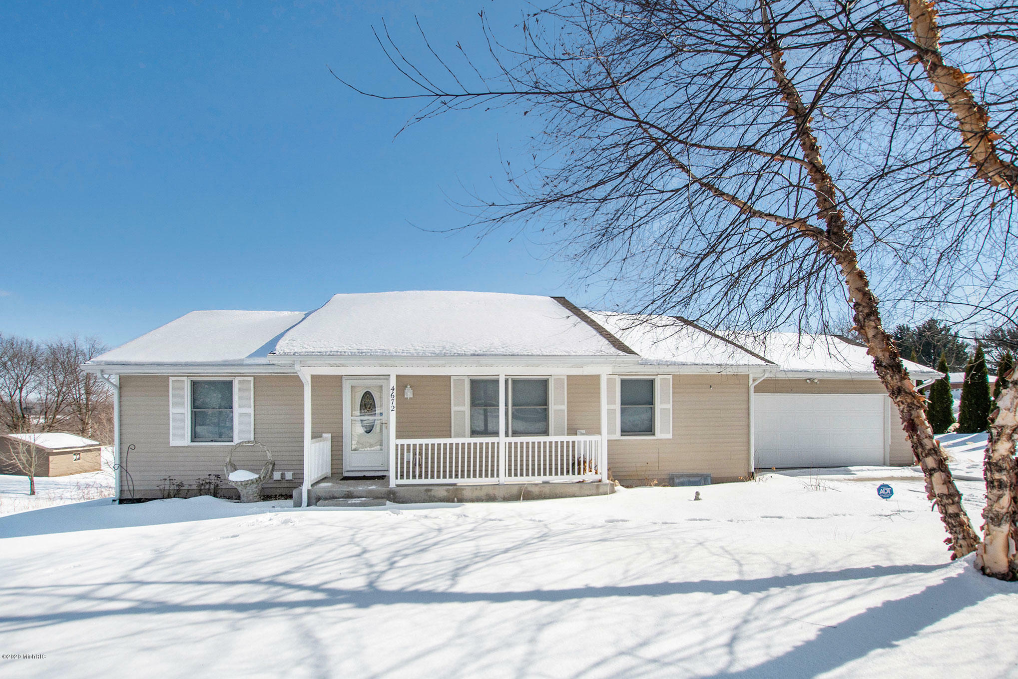 Property Photo:  4672 Seymour Road  MI 49446 