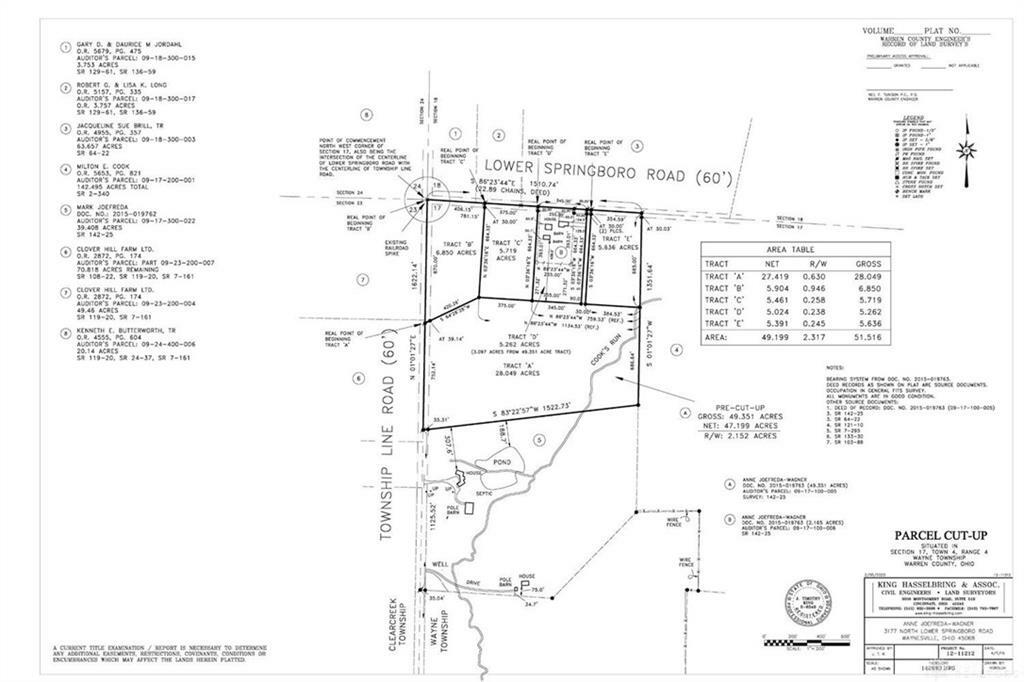 Property Photo:  Lot E Lower Springboro Road  OH 45068 