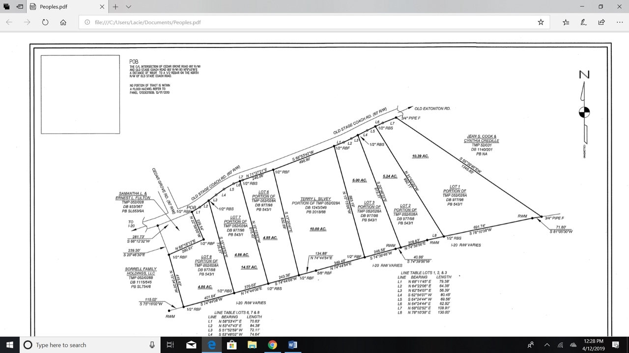 Property Photo: Lots 1 And 2 Stagecoach Road GA 30642