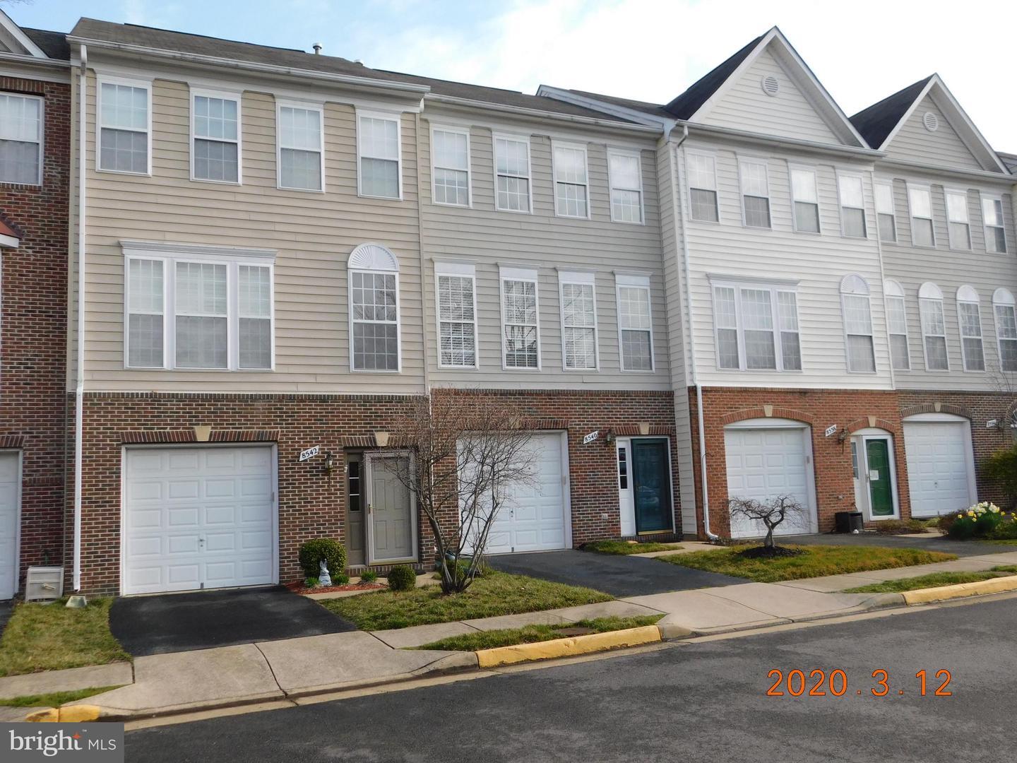 Property Photo: 8542 Albert Lane VA 22079