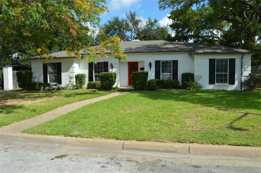 Property Photo:  5005 Granite Shoals Avenue  TX 76103 