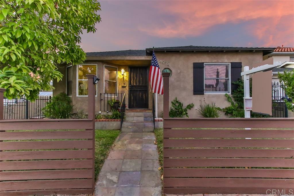 Property Photo: 4974 Monroe Ave CA 92115