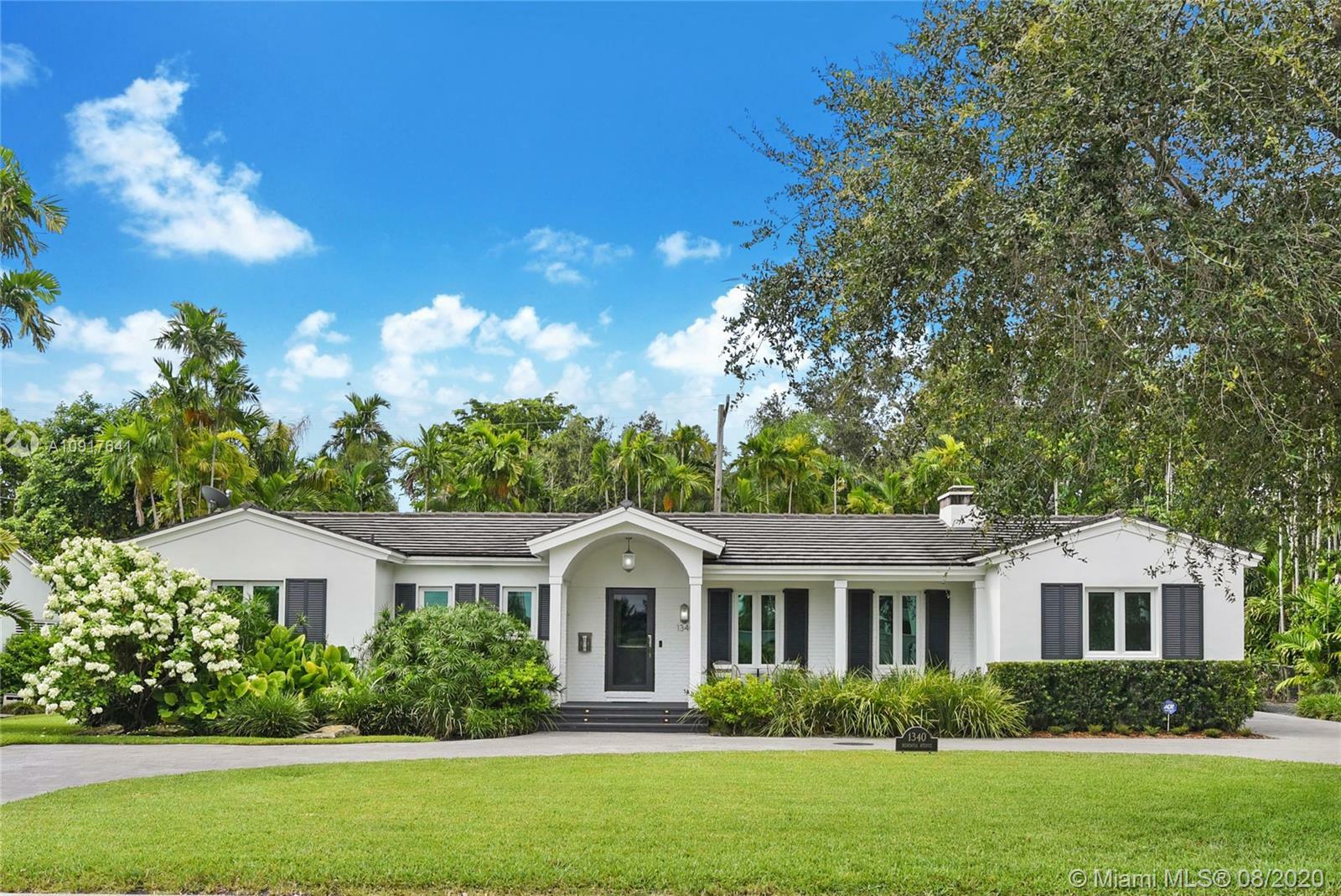 Property Photo:  1340 Mendavia Ave  FL 33146 