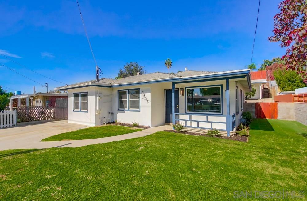 Property Photo: 3633 Boren St CA 92115
