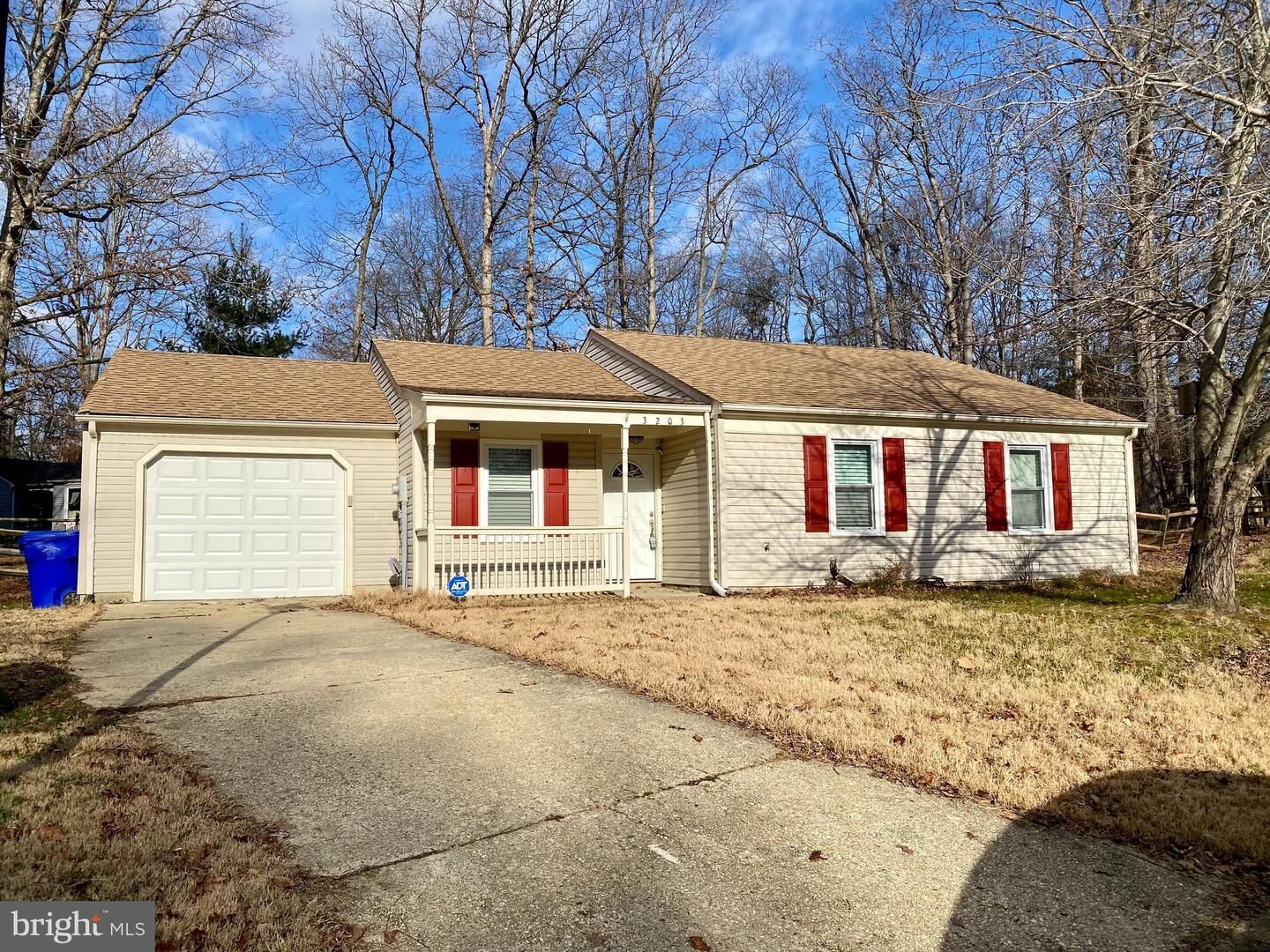 Property Photo: 3203 High Timber Court MD 20602