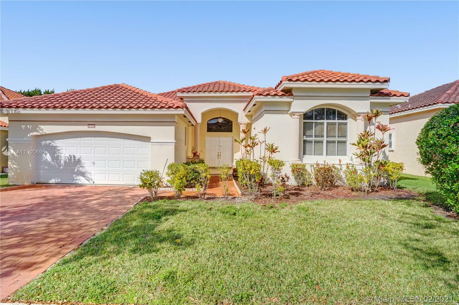 Property Photo: 3682 SW 161st Ter FL 33027