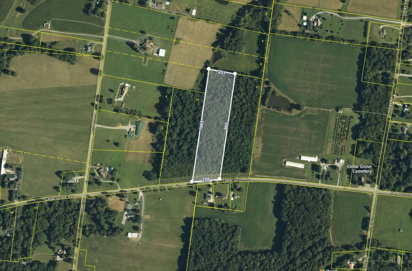 Property Photo:  0 Cedar Grove Rd  TN 37049 