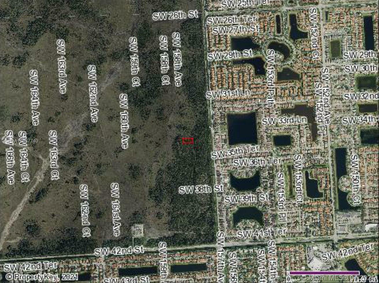 Property Photo:  SW 34 St &Amp SW 158 Ave  FL 33185 