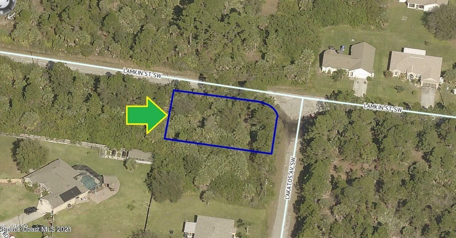 Property Photo:  2728 Corner Lot On Lakatos &Amp Lamkin Avenue SW  FL 32908 