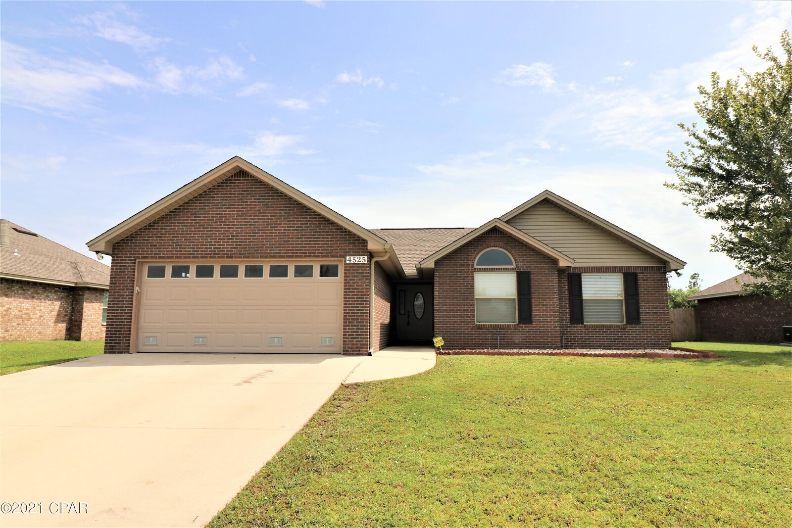 Property Photo: 4525 Bylsma Circle FL 32404