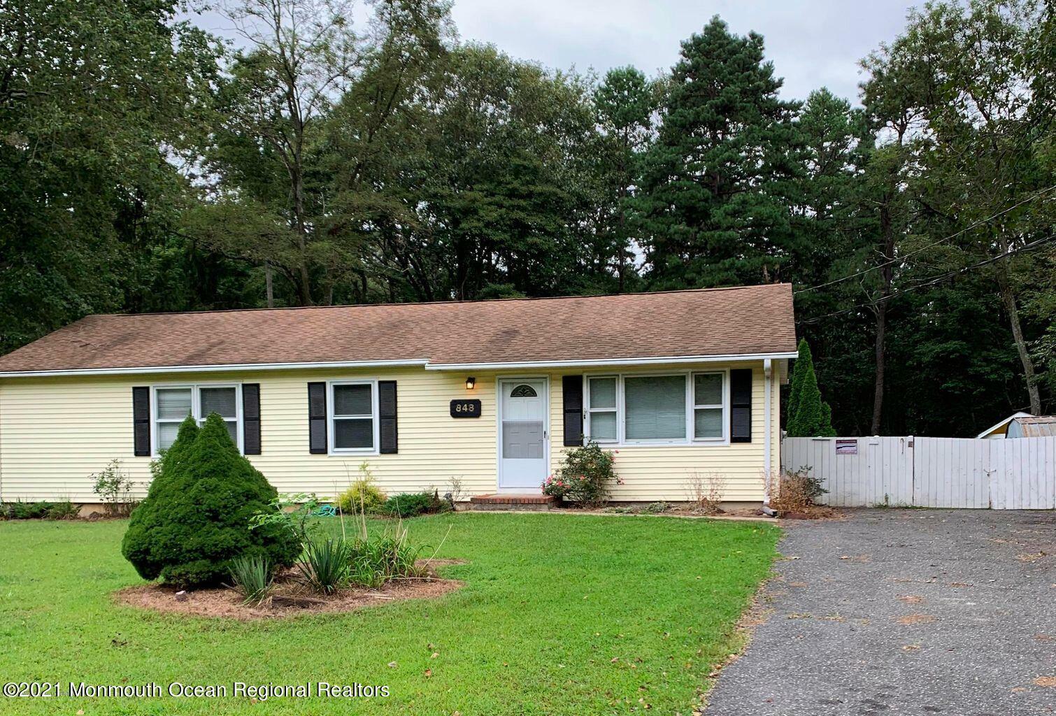 Property Photo: 848 Wright Debow Road NJ 08527