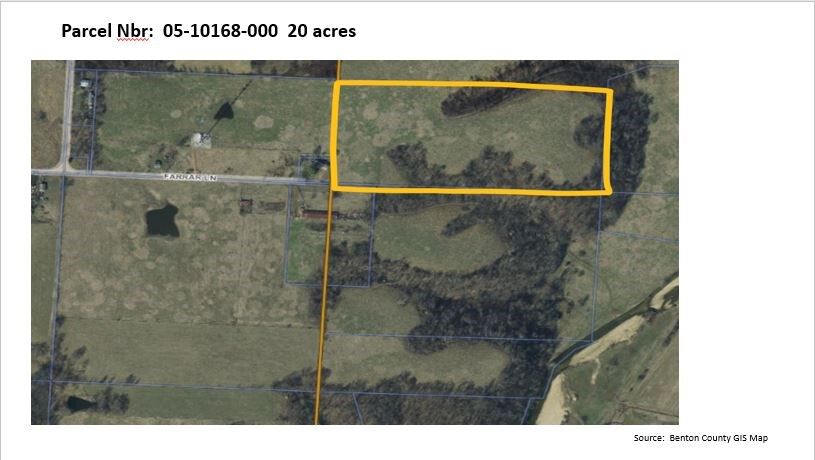 Property Photo: 20 Acres Farrar Lane AR 72718