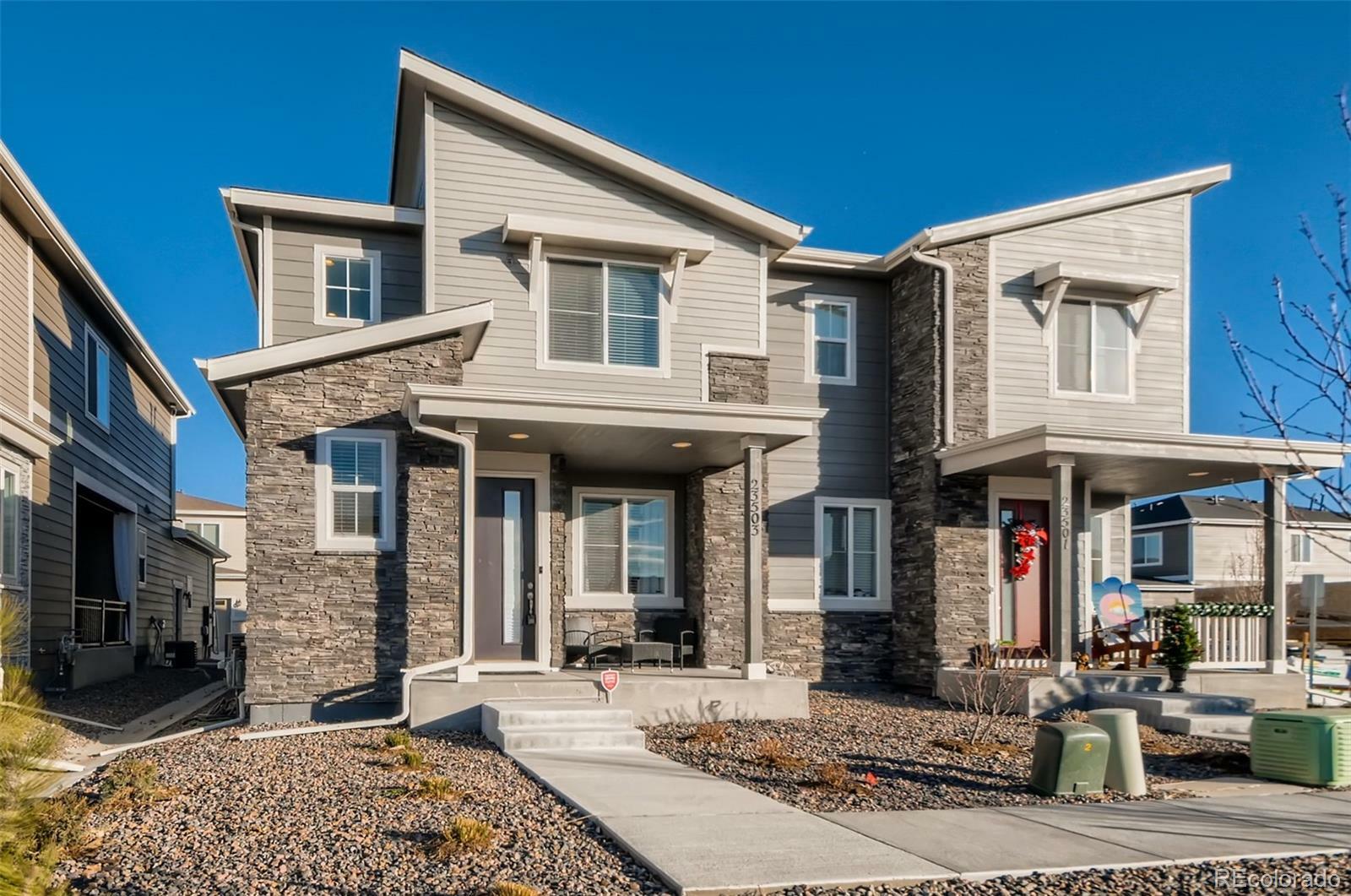 Property Photo: 23503 E 5th Drive CO 80018