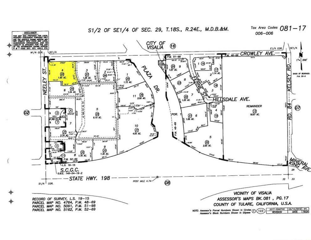 Property Photo:  Lot 28 W Crowley Avenue  CA 93291 