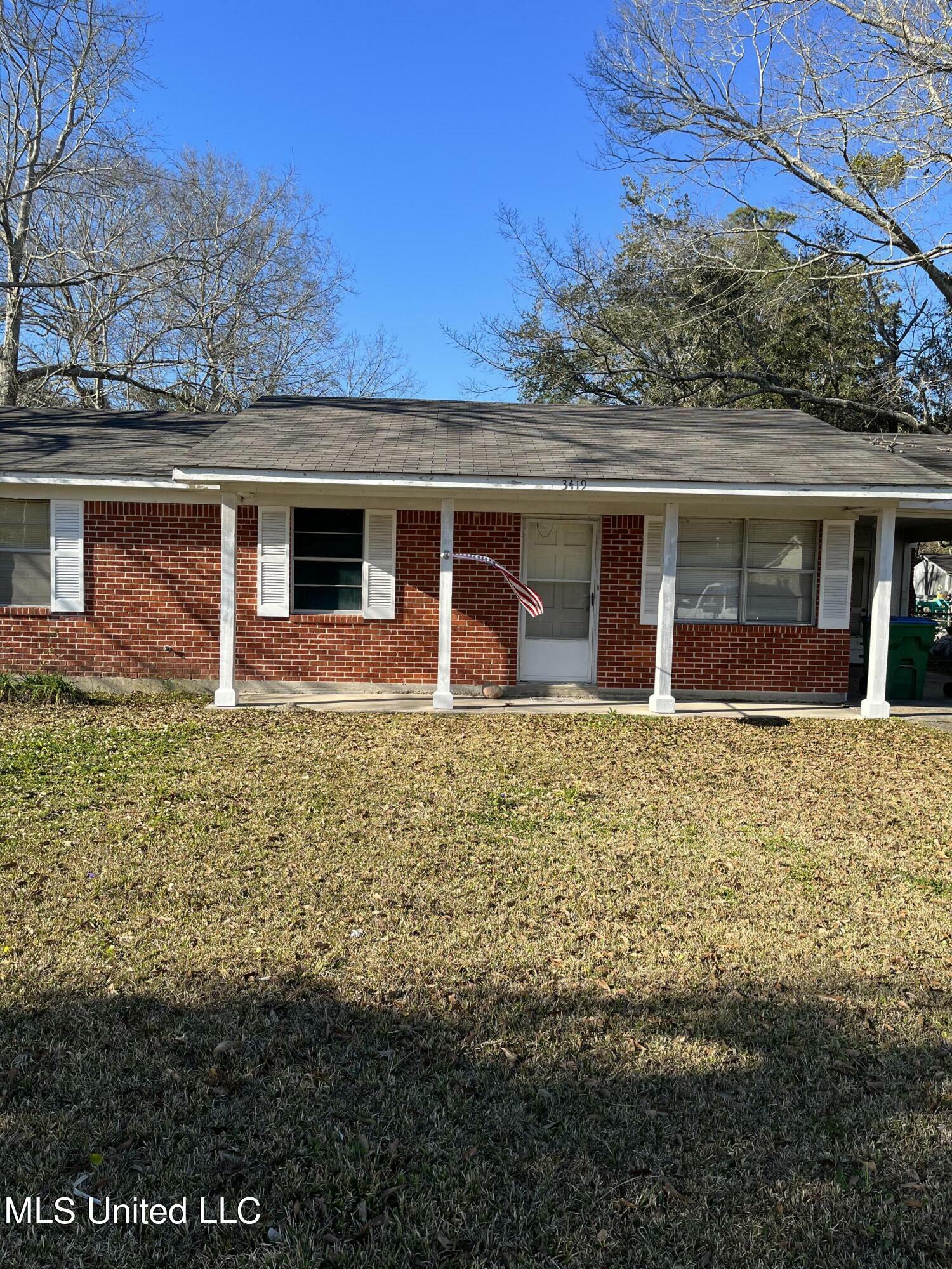 Property Photo:  3419 Rollins Avenue  MS 39563 