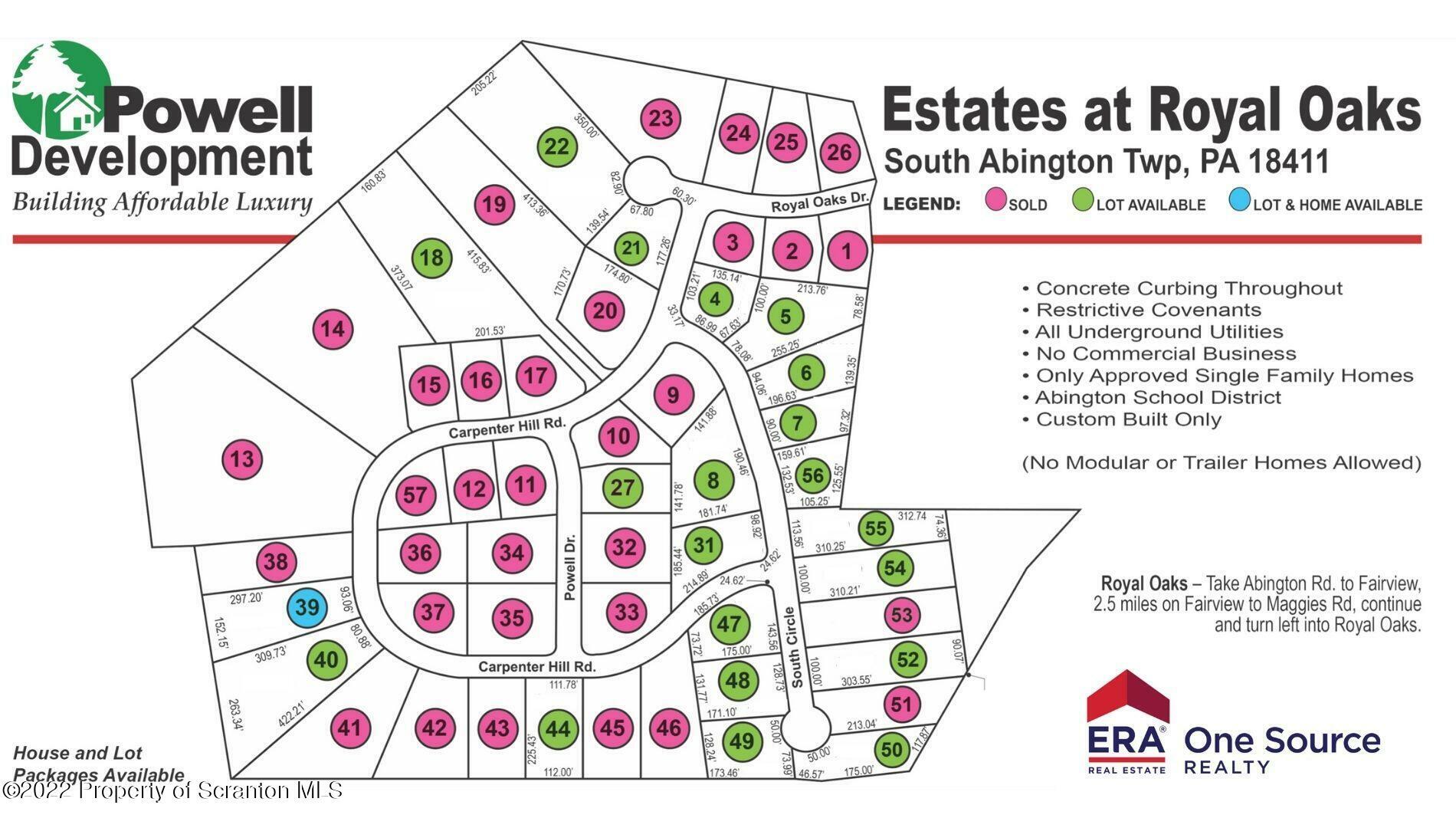 Property Photo:  Lot # 21 Carpenter Hill Rd.  PA 18411 