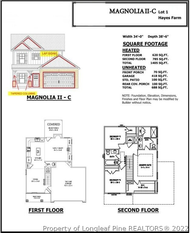 Property Photo: 1264 Hayes Road NC 28390
