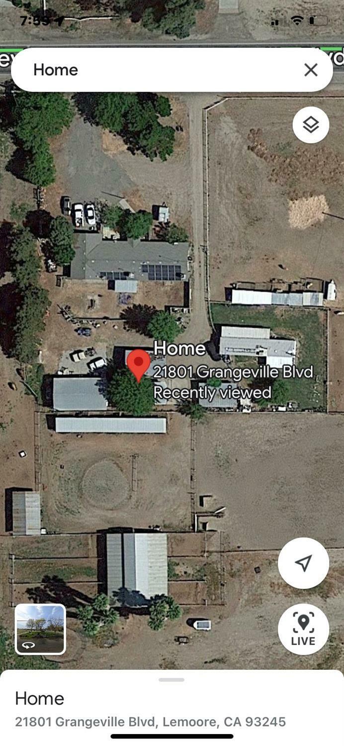Property Photo: 21801 Grangeville Boulevard 93245
