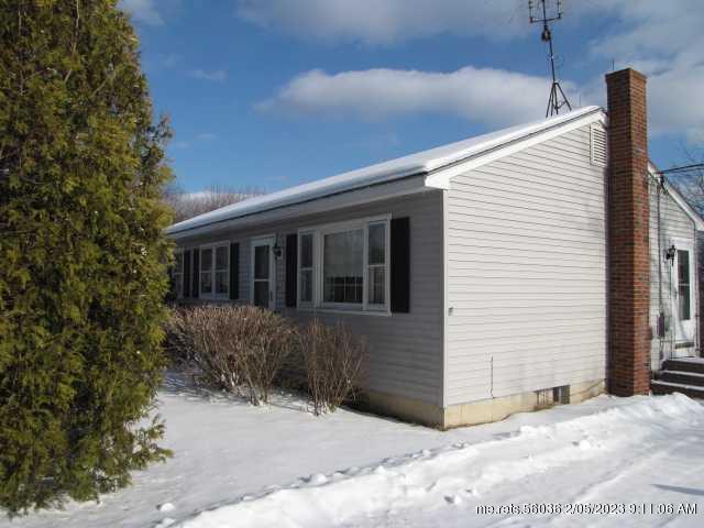 Property Photo:  1590 Lewiston Road  ME 04350 