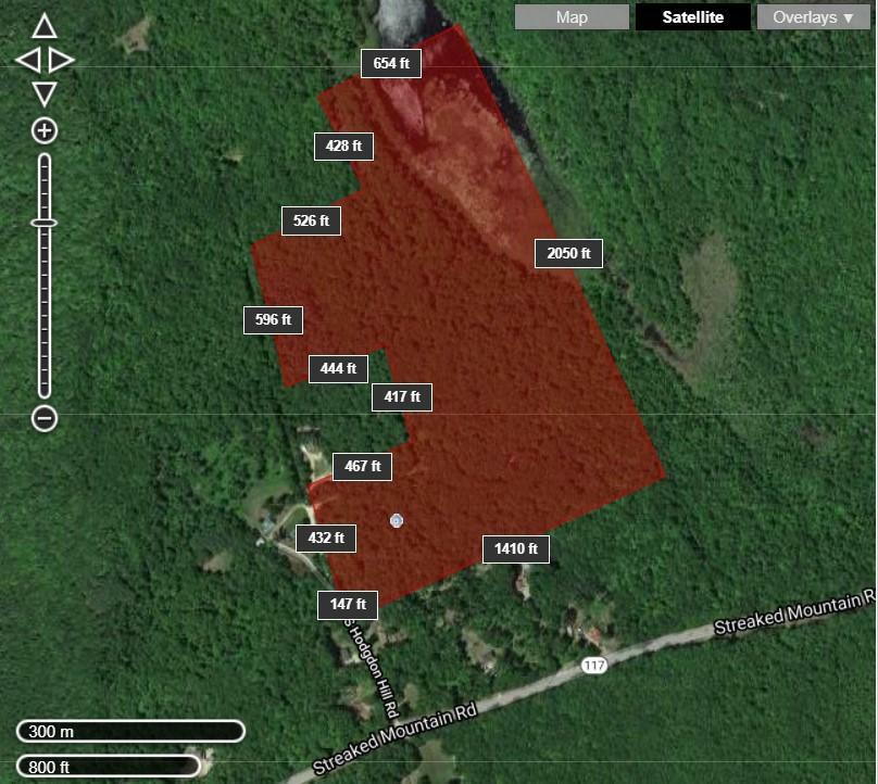 Property Photo:  0 S So Hodgdon Hill Road  ME 04220 