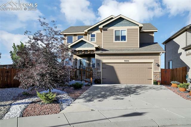 Property Photo:  9886 Silver Stirrup Drive  CO 80925 