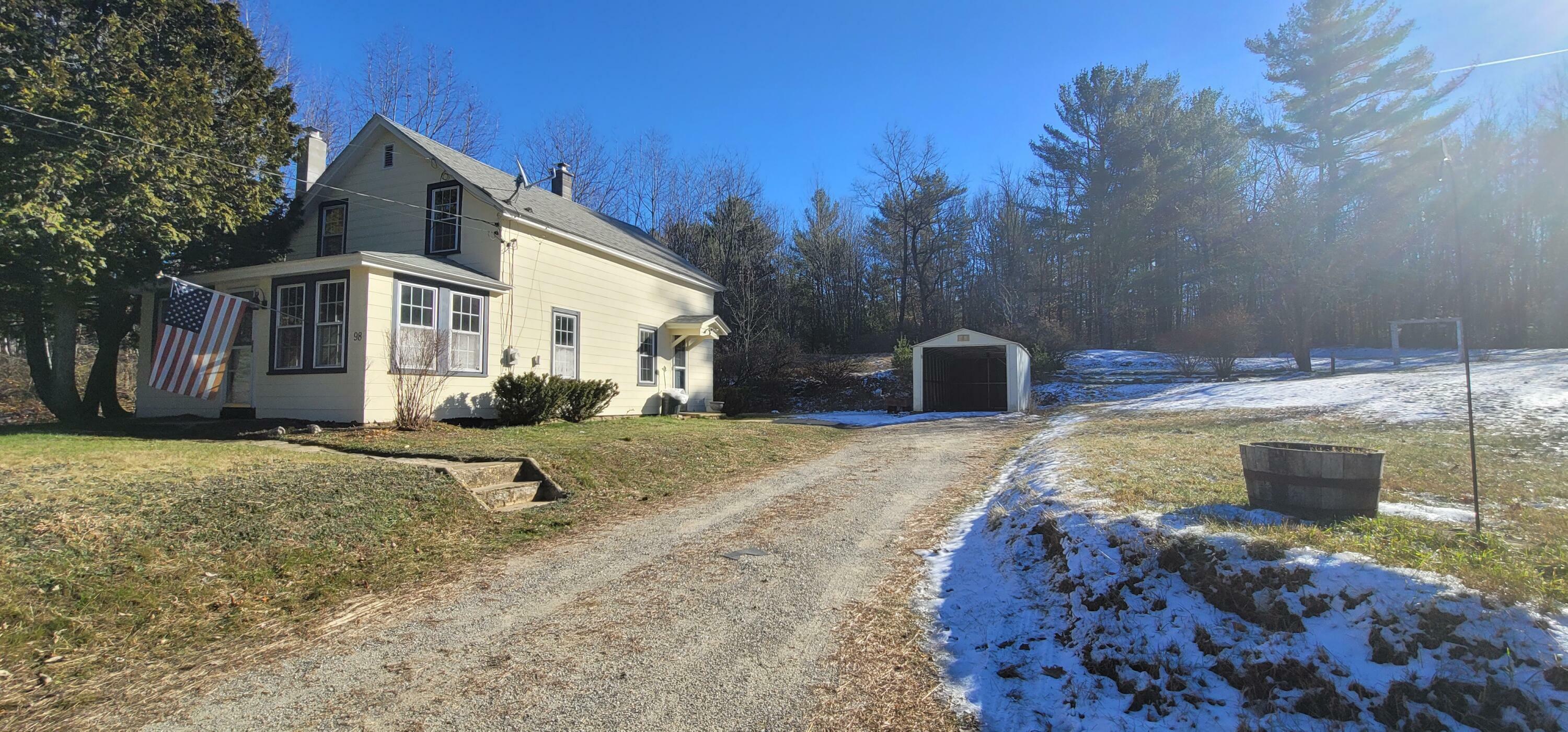 Property Photo:  98 Bear Pond Road  ME 04282 