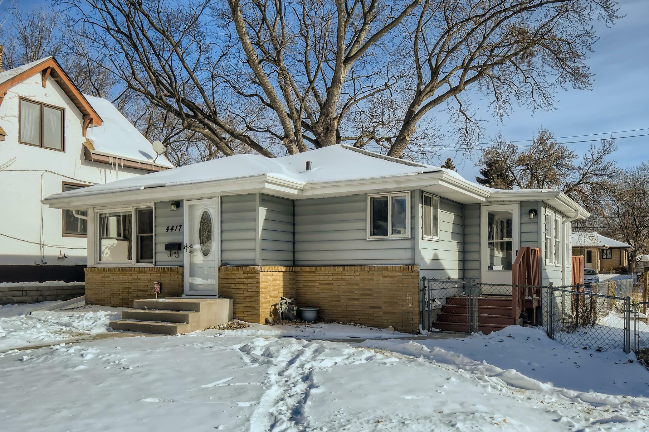 Property Photo: 4417 Quincy Street NE MN 55421