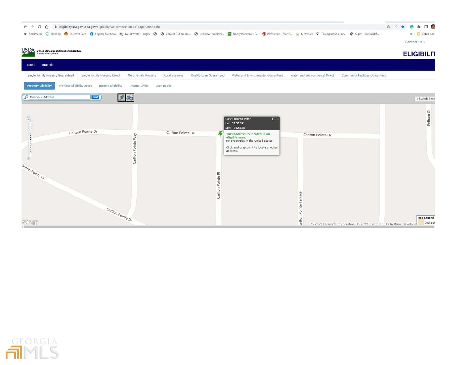 Property Photo:  822 Carlton Pointe Place  GA 30268 