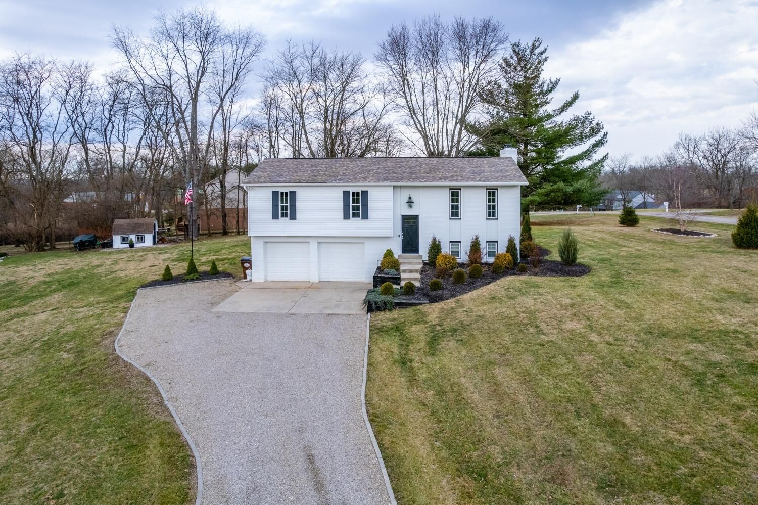 Property Photo:  22007 Greenwood Drive  IN 47025 
