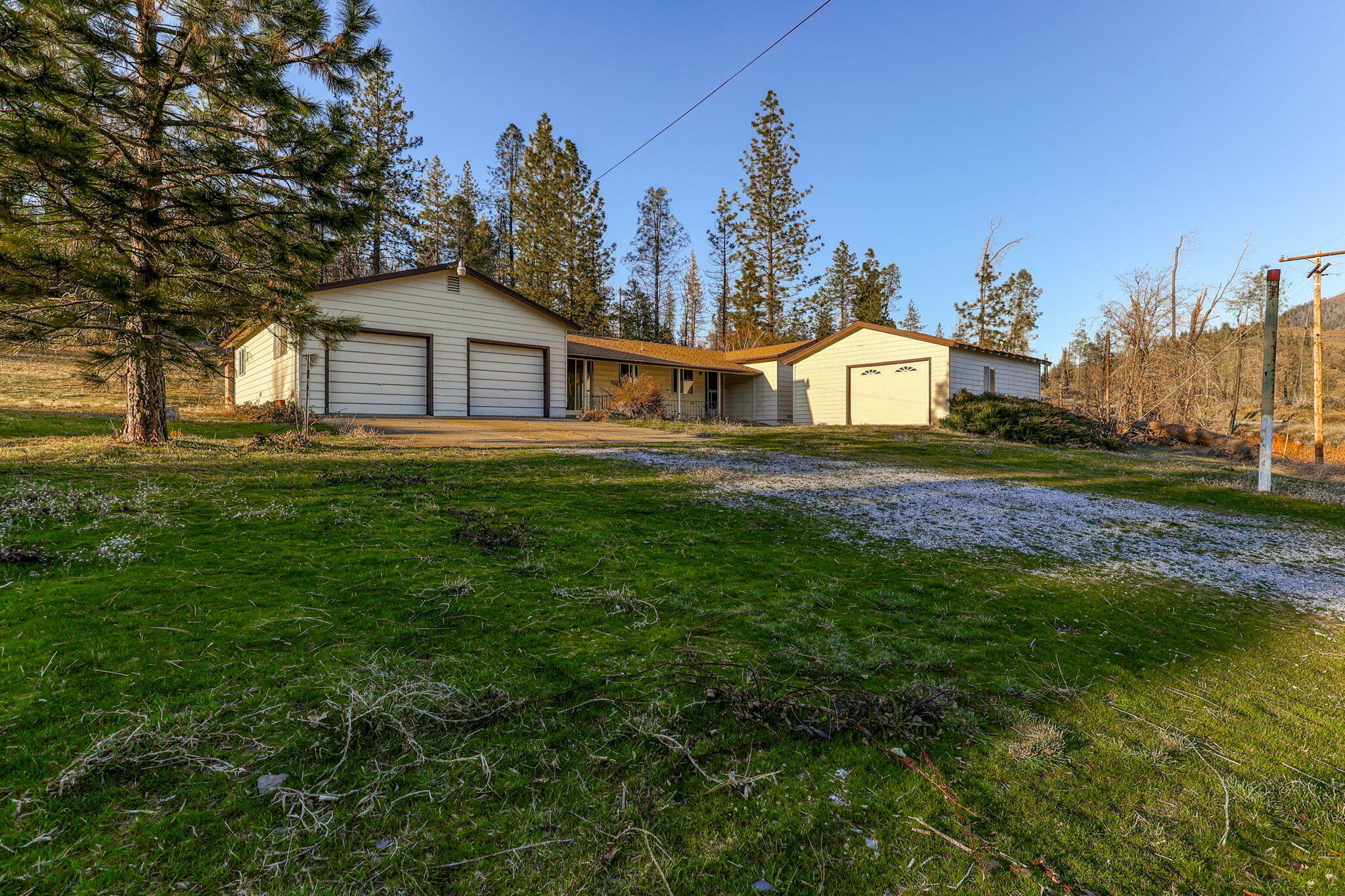 Property Photo:  24474 Coyote Pass Road  CA 96051 