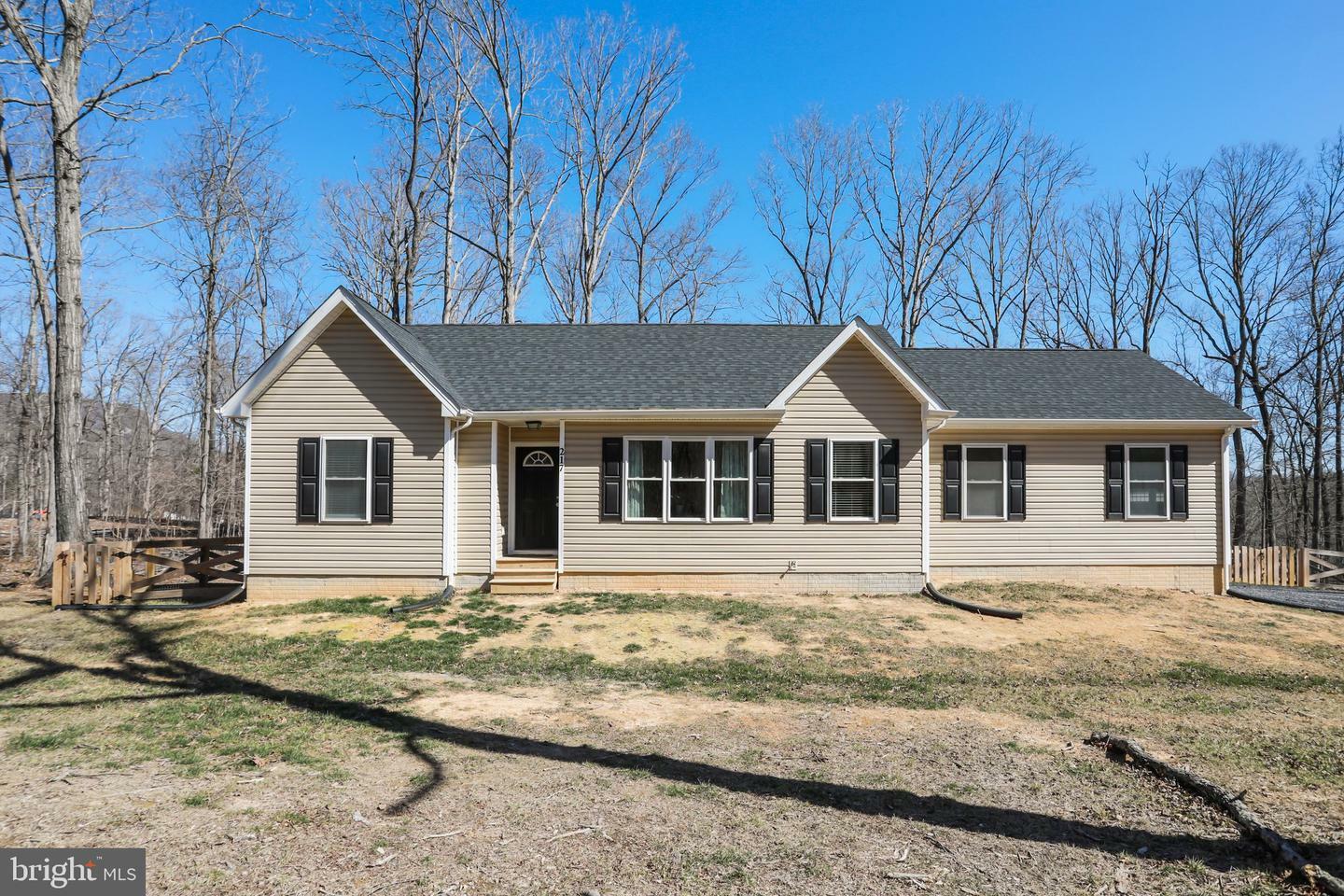 Property Photo:  217 Arrowhead Rd.  VA 22630 