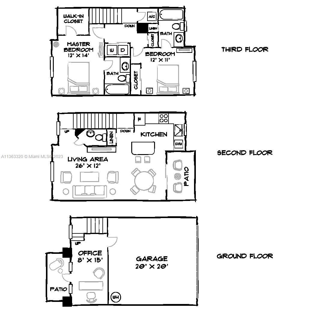 Property Photo:  10170 SW 7th St 29-104  FL 33025 