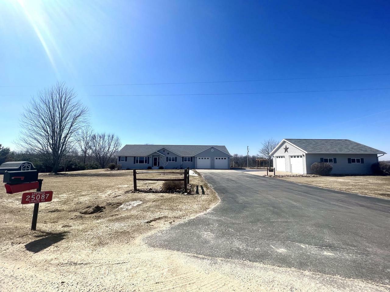 Property Photo:  25087 Lignite Rd  WI 54648 