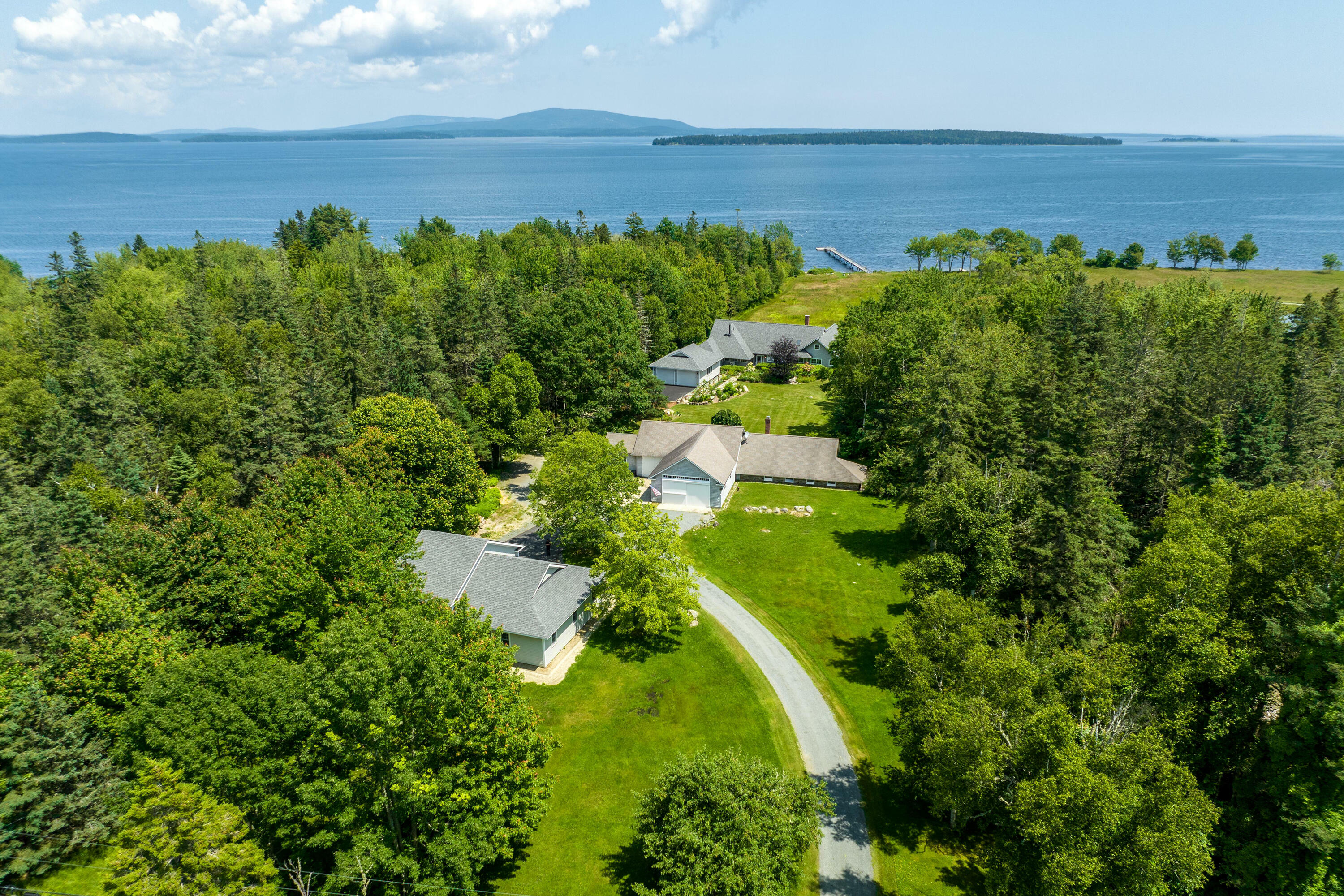 Property Photo:  93 Harriman Point Road  ME 04616 