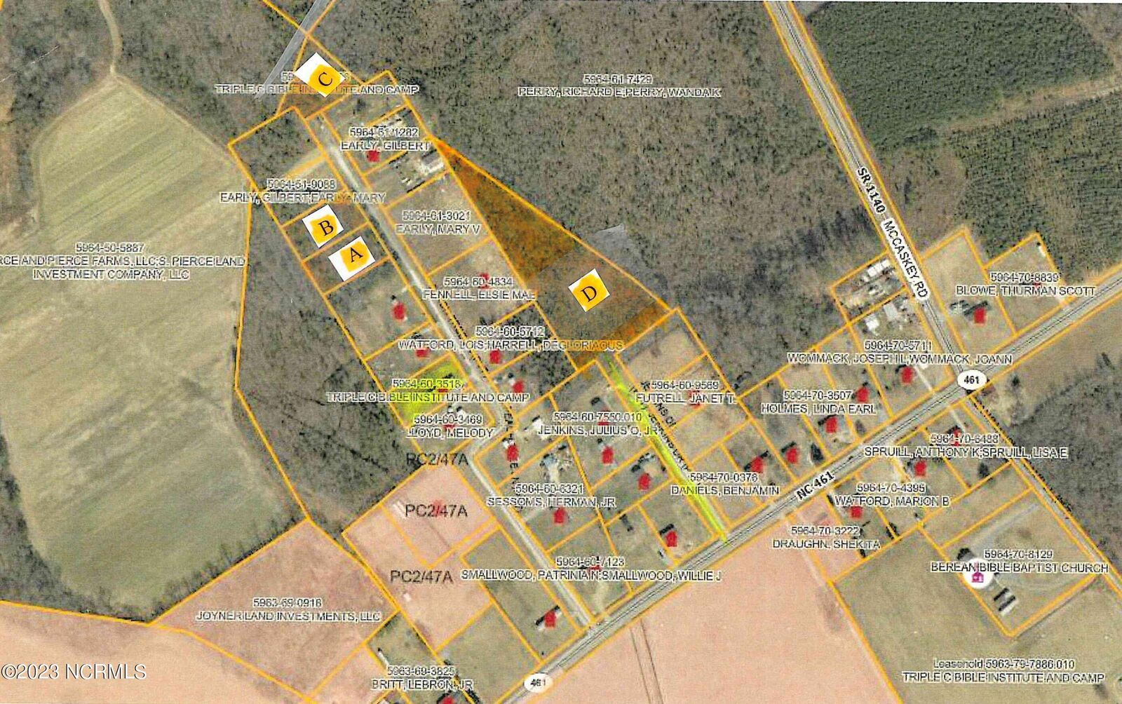 Property Photo: Tbd D Jenkins Drive End Of NC 27910