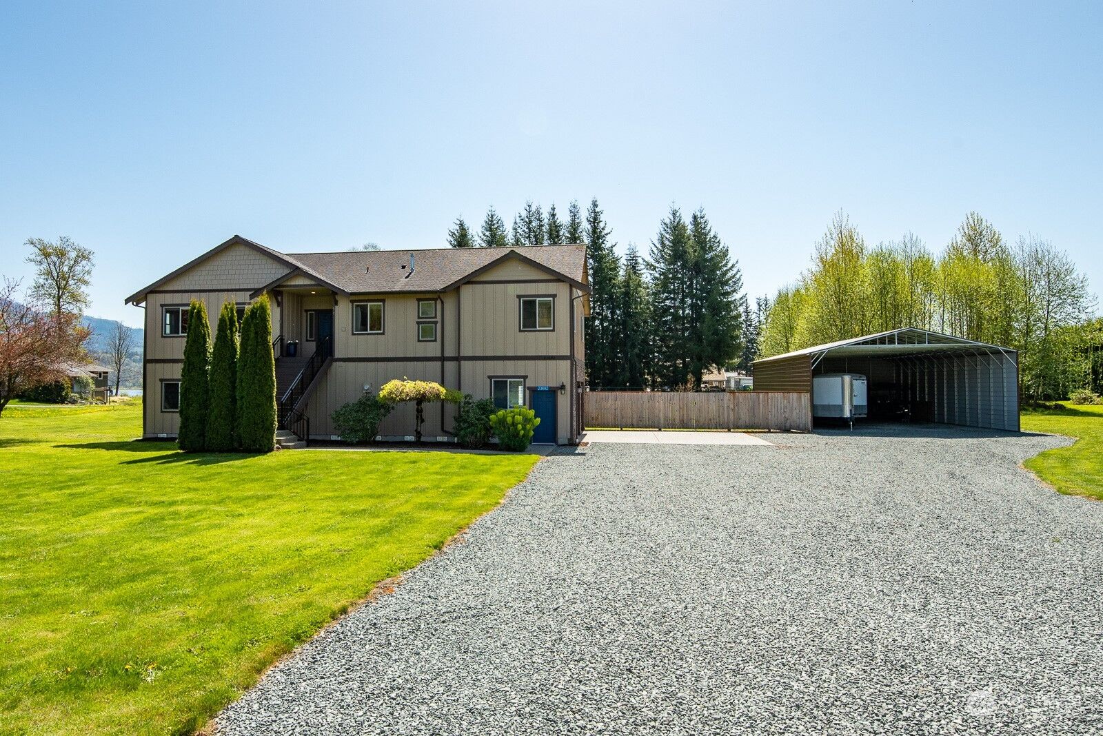 Property Photo: 23692 Sawyer Lane WA 98235