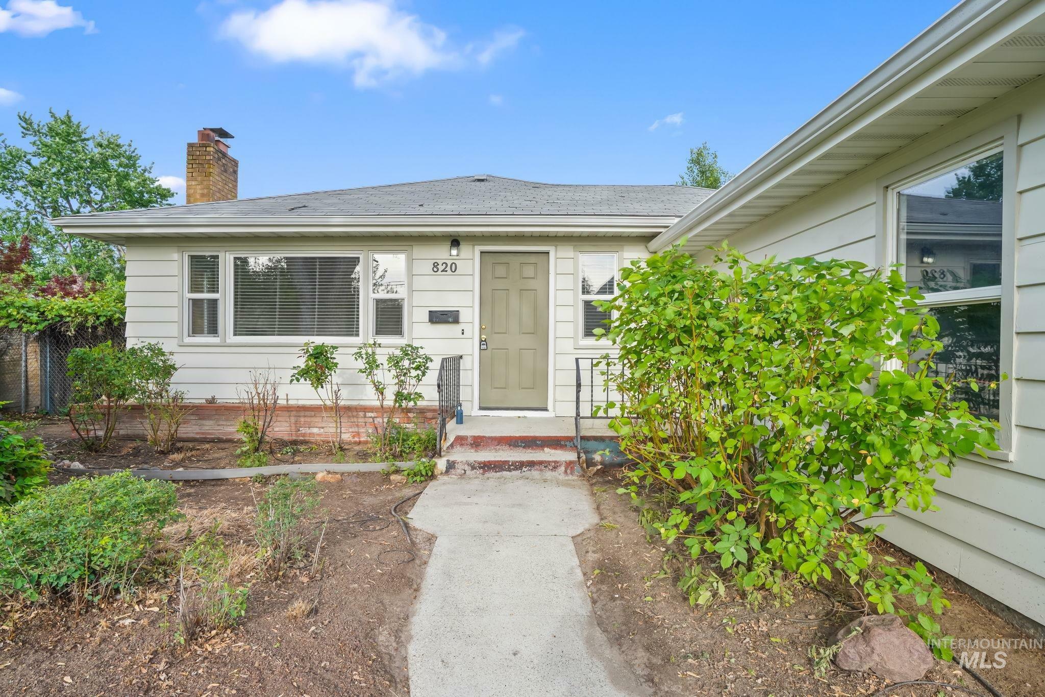 Property Photo: 820 S Shoshone Street ID 83705