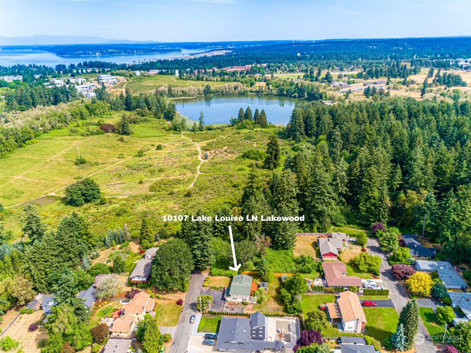 Property Photo:  10107 Lake Louise Lane SW  WA 98499 